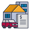 external collateral-finance-flaticons-lineal-color-flat-icons icon