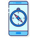external compass-map-and-navigation-flaticons-lineal-color-flat-icons-5 icon