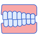 external crossbite-orthodontics-flaticons-lineal-color-flat-icons icon