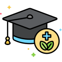external degree-alternative-medicine-flaticons-lineal-color-flat-icons icon