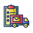 external delivery-service-postal-service-flaticons-lineal-color-flat-icons-2 icon