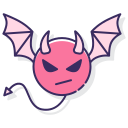 external devil-supernatural-flaticons-lineal-color-flat-icons-5 icon