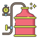 external distillation-oil-gas-flaticons-lineal-color-flat-icons icon