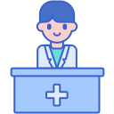 external doctor-medical-ecommerce-flaticons-lineal-color-flat-icons-2 icon