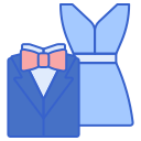 external dress-code-night-club-flaticons-lineal-color-flat-icons-3 icon