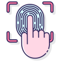 external fingerprint-scan-smart-technology-flaticons-lineal-color-flat-icons-2 icon
