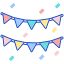 external garlands-circus-flaticons-lineal-color-flat-icons icon