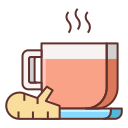 external ginger-tea-yoga-flaticons-lineal-color-flat-icons icon