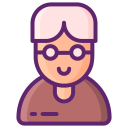 external grandfather-family-flaticons-lineal-color-flat-icons icon
