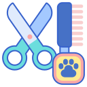 external grooming-veterinary-flaticons-lineal-color-flat-icons-2 icon