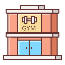 external gym-summer-travel-flaticons-lineal-color-flat-icons icon