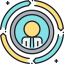 external human-resources-project-management-flaticons-lineal-color-flat-icons icon