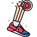 external joints-running-flaticons-lineal-color-flat-icons-3 icon