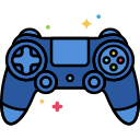 external joystick-devices-flaticons-lineal-color-flat-icons icon
