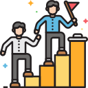 external leadership-business-flaticons-lineal-color-flat-icons icon
