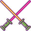 external lightsaber-edm-flaticons-lineal-color-flat-icons-3 icon