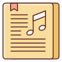 external lyrics-music-flaticons-lineal-color-flat-icons-2 icon