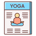 external magazine-yoga-flaticons-lineal-color-flat-icons icon