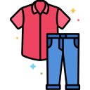 external male-clothes-black-friday-flaticons-lineal-color-flat-icons icon