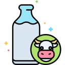 external milk-vegan-and-vegetarian-flaticons-lineal-color-flat-icons-2 icon