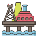external offshore-oil-gas-flaticons-lineal-color-flat-icons icon