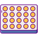 external plate-laboratory-flaticons-lineal-color-flat-icons icon