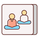 external practice-yoga-flaticons-lineal-color-flat-icons icon