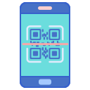 external qr-code-web-store-flaticons-lineal-color-flat-icons icon