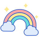 external rainbow-weather-flaticons-lineal-color-flat-icons-3 icon
