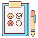 external satisfaction-customer-feedback-flaticons-lineal-color-flat-icons-2 icon