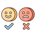 external satisfaction-customer-feedback-flaticons-lineal-color-flat-icons-3 icon