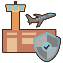 external security-security-guard-flaticons-lineal-color-flat-icons-5 icon