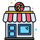 external shop-running-flaticons-lineal-color-flat-icons-4 icon