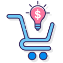 external shopping-cart-copywriting-flaticons-lineal-color-flat-icons icon