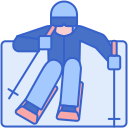 external skiing-winter-olympics-flaticons-lineal-color-flat-icons-6 icon