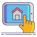 external smart-home-automation-technology-flaticons-lineal-color-flat-icons-2 icon
