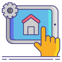 external smart-home-automation-technology-flaticons-lineal-color-flat-icons icon