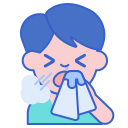 external sneeze-allergy-flaticons-lineal-color-flat-icons icon