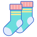 external socks-winter-travel-flaticons-lineal-color-flat-icons-2 icon