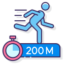 external sprint-athletics-flaticons-lineal-color-flat-icons-6 icon