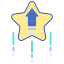 external star-gamification-flaticons-lineal-color-flat-icons icon