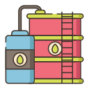 external storage-tank-oil-gas-flaticons-lineal-color-flat-icons icon