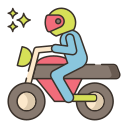 external stunt-video-production-flaticons-lineal-color-flat-icons-3 icon