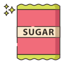 external sugar-coffee-flaticons-lineal-color-flat-icons icon