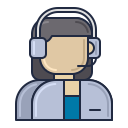 external support-services-airline-flaticons-lineal-color-flat-icons icon