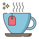 external tea-bag-coffee-flaticons-lineal-color-flat-icons icon
