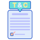 external terms-and-conditions-web-store-flaticons-lineal-color-flat-icons icon
