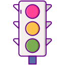 external traffic-light-racing-flaticons-lineal-color-flat-icons-2 icon