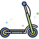 external transport-sustainable-living-flaticons-lineal-color-flat-icons-2 icon