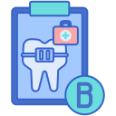 external treatment-orthodontics-flaticons-lineal-color-flat-icons icon